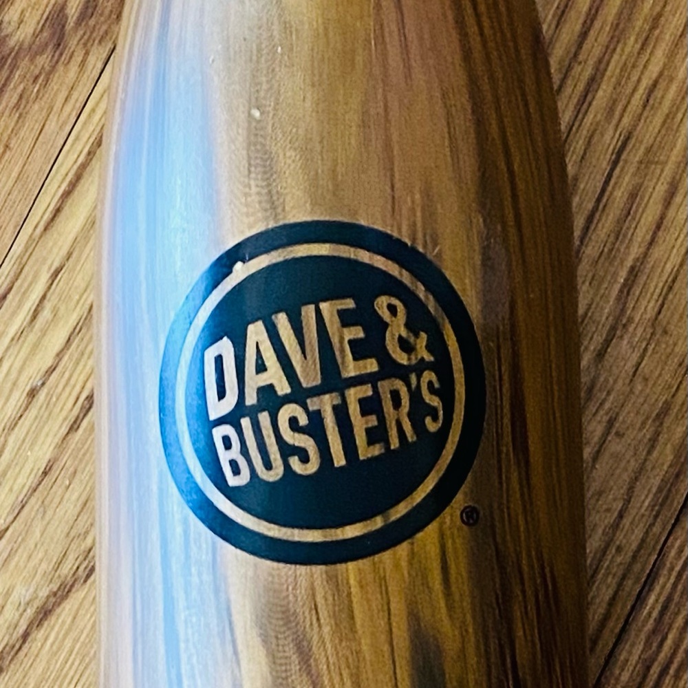 Dave & Buster's Woodgrain Bottle